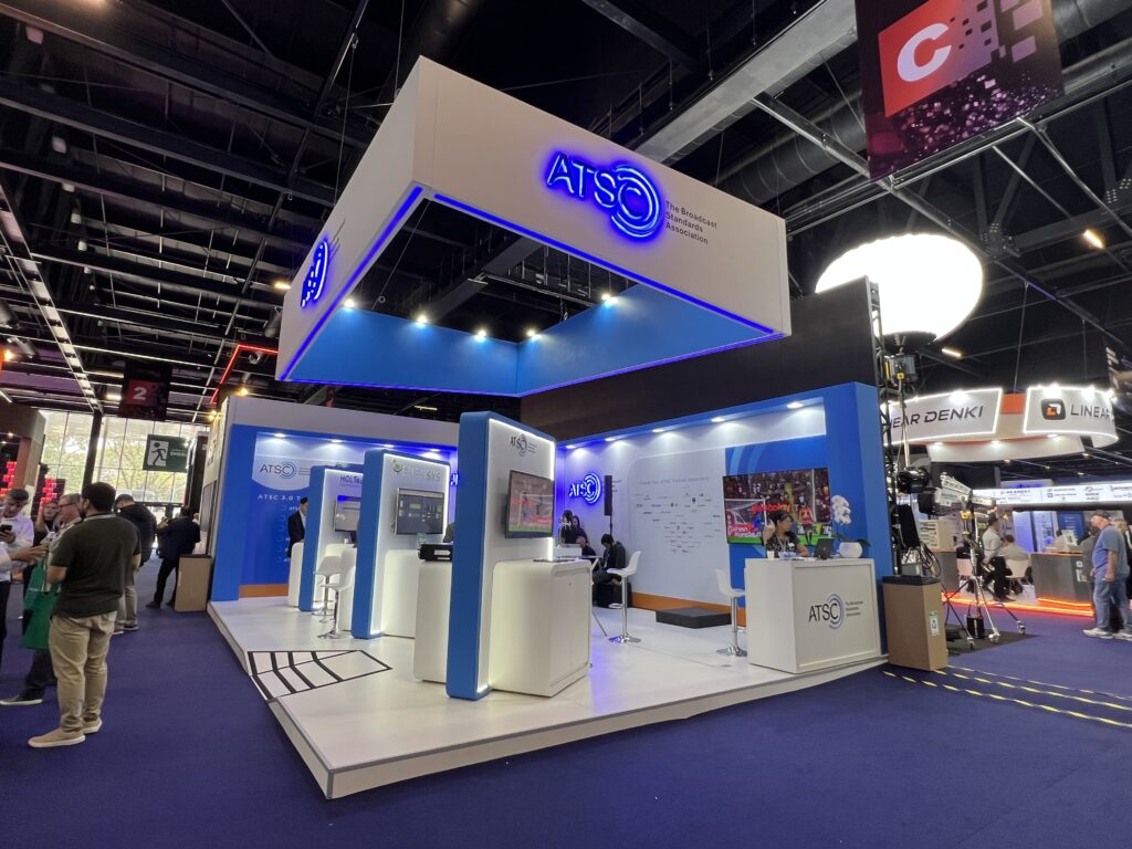 ATSC Booth at SET EXPO 2025 in São Paulo, Brazil.