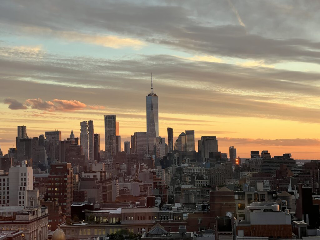 One World Trade Center in New York, NY broadcasts WNET and WLIU.