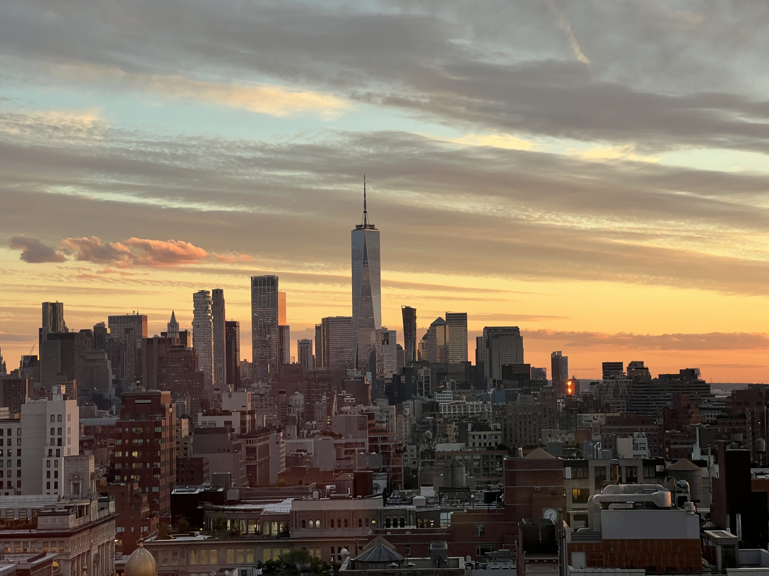 One World Trade Center in New York, NY broadcasts WNET and WLIU.